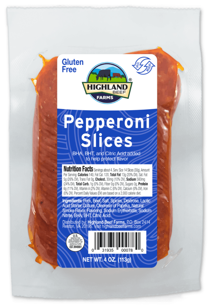 Deli Slices Highland Beef Farms